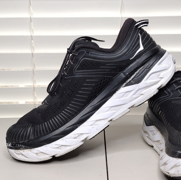 Hoka One One Bondi 7 Men's Training Running Athletic Shoes Sz 9.5 - Picture 6 of 15